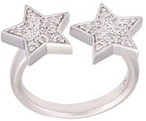 Thumbnail for your product : Alinka 'Stasia' diamond double star ring