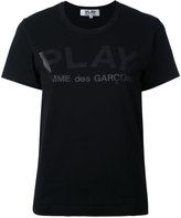 Thumbnail for your product : Comme des Garcons Play logo print T-shirt
