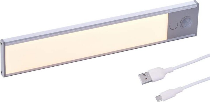 Black & Decker 9 in. LED Warm White 1-Bar Rechargeable Under Cabinet Lighting Kit