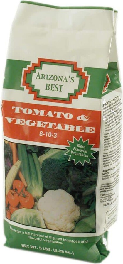 Arizona's Best 5 lb. 8-10-3 Tomato and Vegetable Food