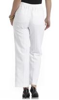 Thumbnail for your product : Sag Harbor Petite's Pull-On Pants