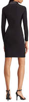 Thumbnail for your product : Chaps Surplice Satin Jersey Dress