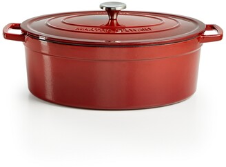 Closeout! Martha Stewart Collection Enameled Cast Iron Oval 8-Qt. Dutch Oven,  Created for Macy's - ShopStyle