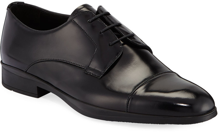 Prada Spazzolato Men Shoes | Shop the world's largest collection of fashion  | ShopStyle