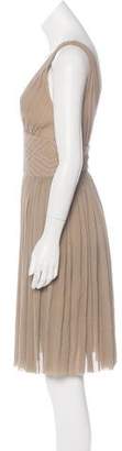 Bottega Veneta Silk Embroidered Dress