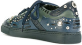 Thumbnail for your product : Toga embellished lace-up sneakers