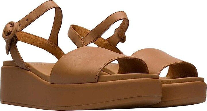 Camper Misia - K200564 (Dark Beige) Women's Shoes - ShopStyle Sandals