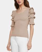 Thumbnail for your product : BCBGMAXAZRIA Ruffle-Sleeve Sweater