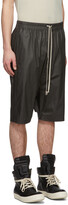 Thumbnail for your product : Rick Owens Grey Rick's Pods Shorts
