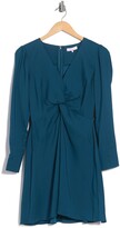 Thumbnail for your product : Parker Long Sleeve Knot Front Dress