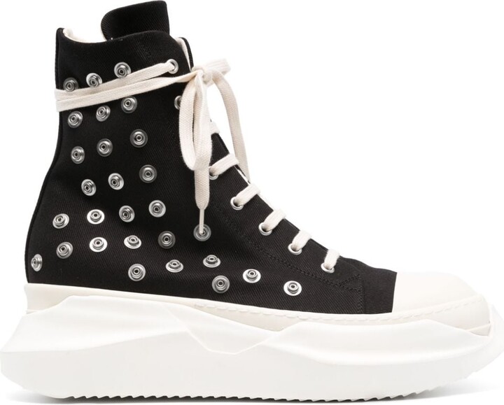 Rick Owens Luxor Abstract high-top sneakers - ShopStyle