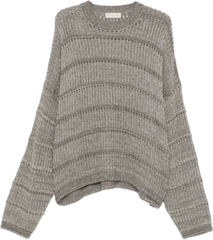 Paura Efesto striped knitwear