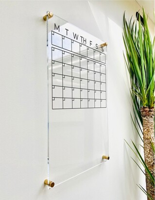Large Chalkboard Dry-erase Wall Calendar Magnetic Calendar Option Custom  Family Chalkboard Calendar for Home or Housewarming Gift 