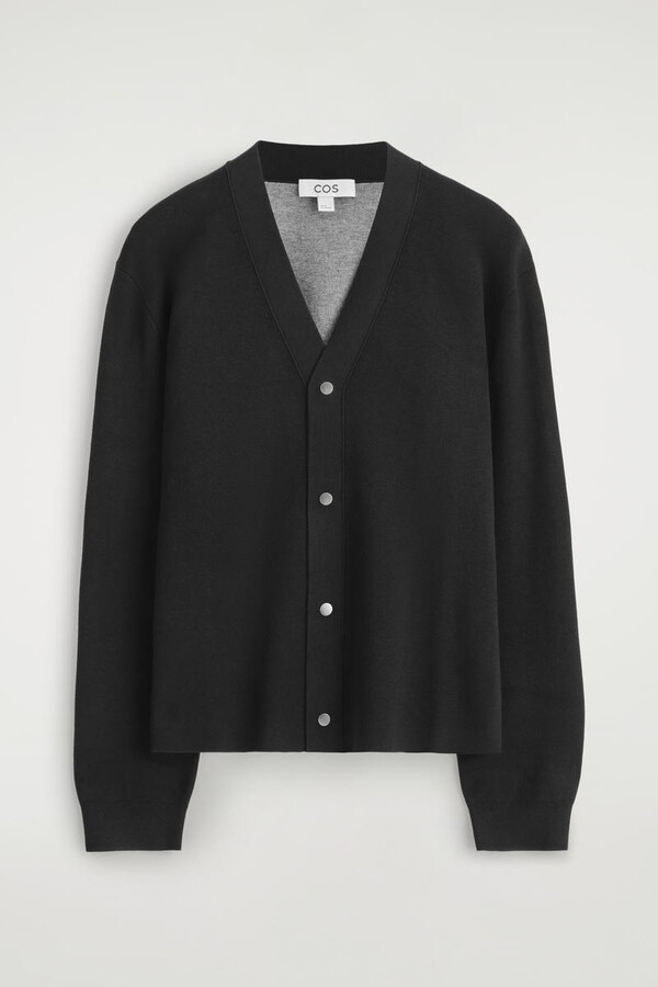 Double-Faced Knitted Cardigan