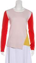 Thumbnail for your product : Stella McCartney Colorblock Cashmere Top yellow Colorblock Cashmere Top