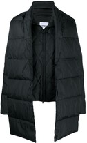 Thumbnail for your product : Aspesi Scarf-Panelled Puffer Jacket