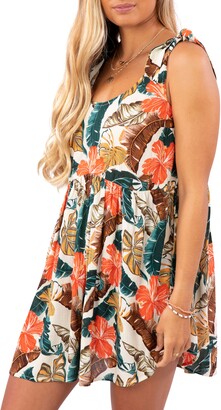 coast keri knot dress green