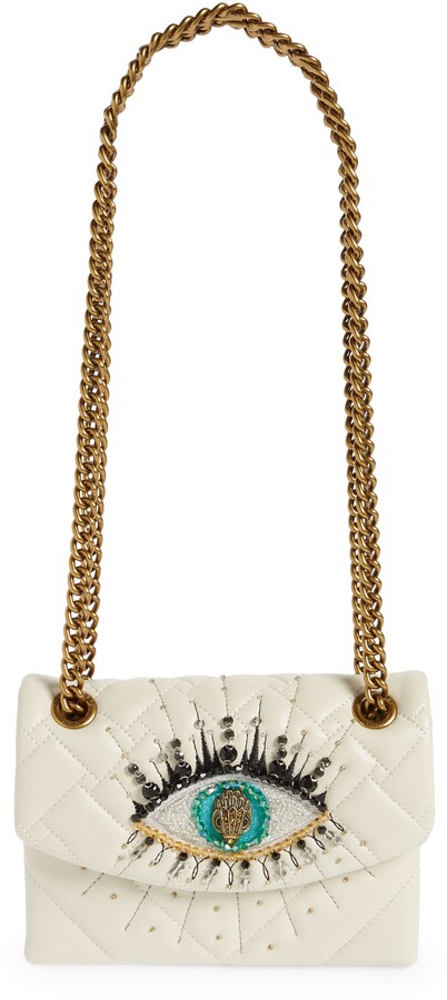 Kurt Geiger Mini Kensington Eye Quilted Leather Crossbody Bag - ShopStyle