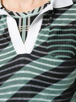 Thumbnail for your product : Fendi striped cropped top