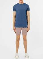Thumbnail for your product : Topman Brown Pleat Slim Chino Shorts