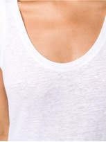 Thumbnail for your product : Majestic Linen Blend Boxy Fit Vest Top