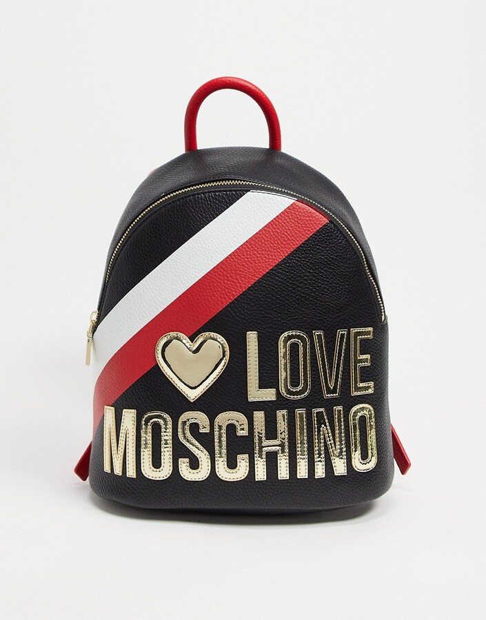 moschino large backpack