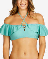 Thumbnail for your product : Raisins Juniors' Sayulita Tulum Off-The-Shoulder Bikini Top