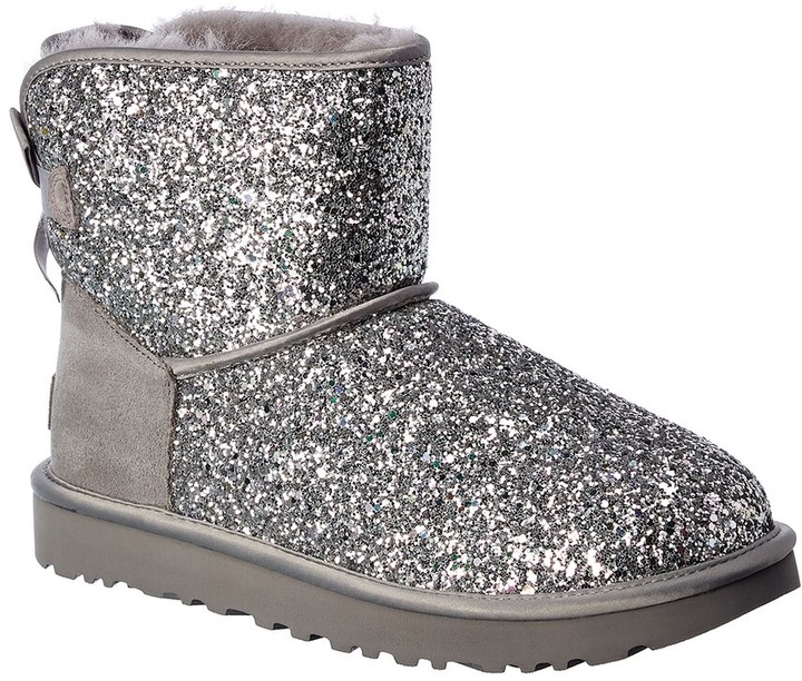 Pink Glitter Uggs Boots / Choose from gold, silver, pink and burgundy ...