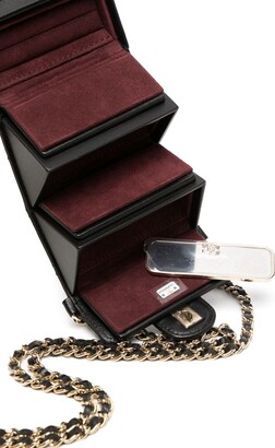 Chanel Foldable Jewelry Box w/ Chain