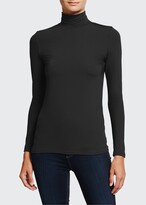 Thumbnail for your product : Majestic Filatures Fitted Long-Sleeve Turtleneck Top