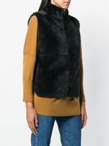 Thumbnail for your product : N.Peal Milano stitch sleeveless gilet