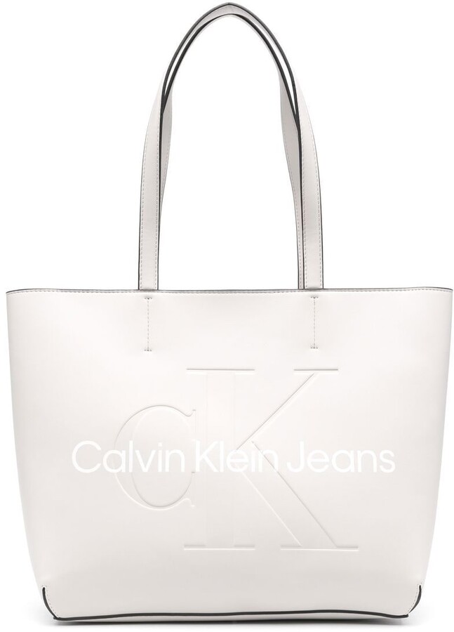 Calvin Klein Faux Leather Handbags | Shop the world's largest 