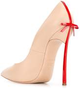 Thumbnail for your product : Casadei Blade bow detail pumps