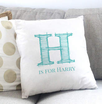 Hurley Sarah Personalised Monogram Cushion Cover