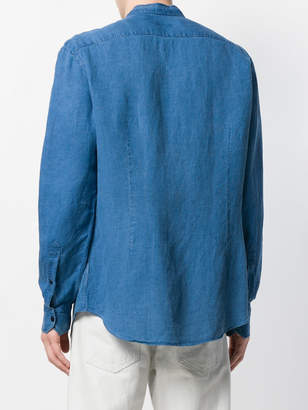 Salvatore Piccolo slim-fit shirt