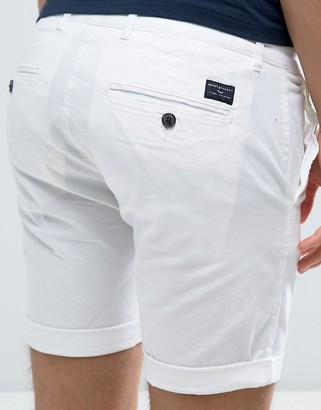 Selected Slim Fit Chino Shorts with Stretch