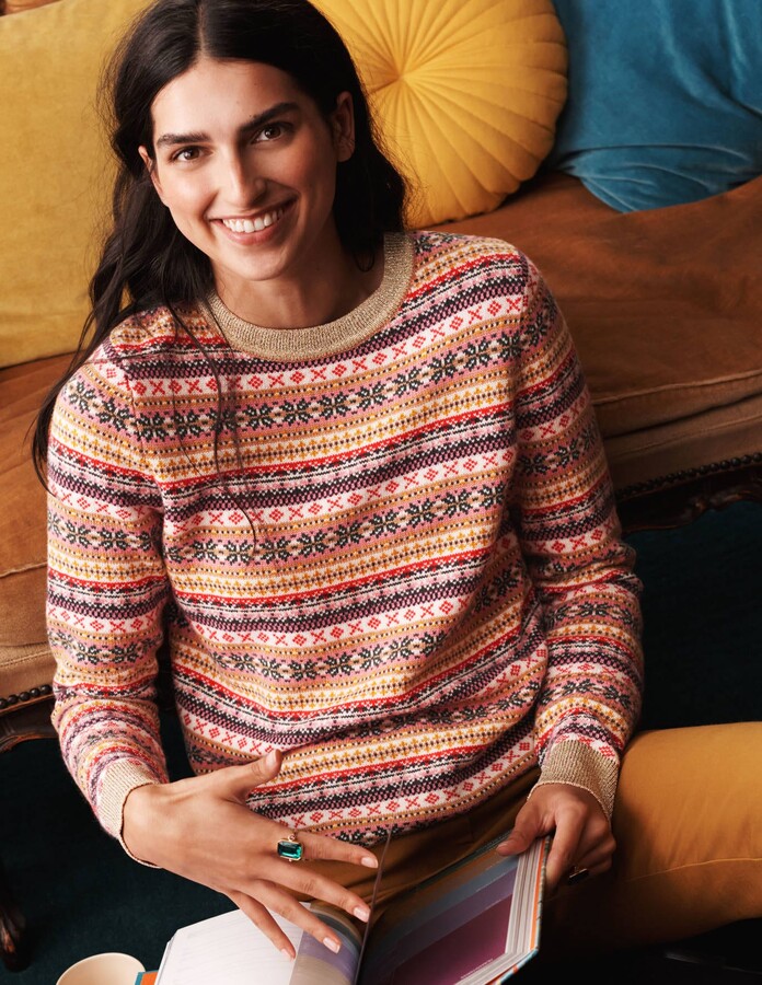 Boden Louise Fair Isle Sweater ShopStyle