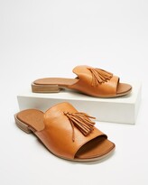 Thumbnail for your product : Bueno Women's Brown Flat Sandals - Adielia - Size One Size, 41 at The Iconic