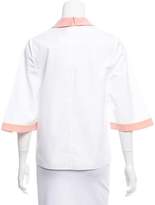 Thumbnail for your product : Roksanda Flared Three-Quarter Sleeve Top w/ Tags