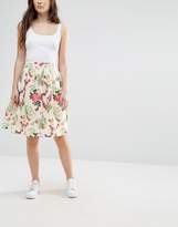 Thumbnail for your product : Yumi Flowers And Butterflies Skirt