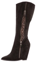 Thumbnail for your product : Ash Joyce Leopard Inset Wedge Boots