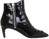 Thumbnail for your product : Bally 55mm Mellody Lace-Up Leather Ankle Boots