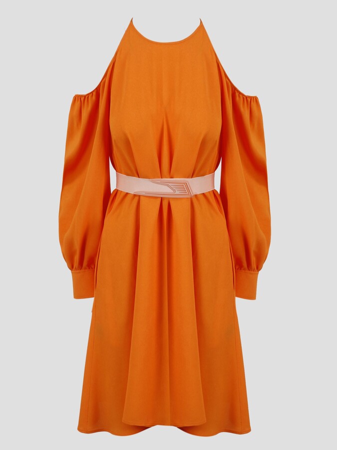 Stella McCartney Orange Women's Dresses | Shop the world's largest 