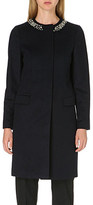 Thumbnail for your product : Paul Smith Black Embellished wool-blend coat