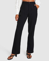 Thumbnail for your product : Alice In The Eve Women's Pants - Silvia Tailored Slit Pants Black - Size One Size, M at The Iconic