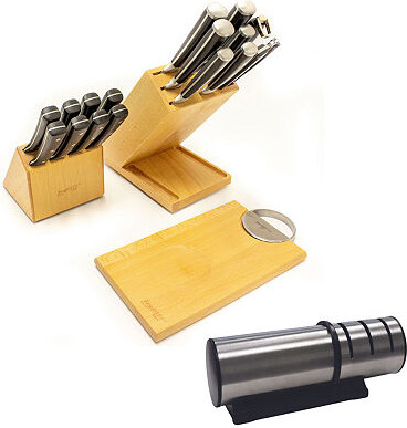 Berghoff Essentials Forged 21-pc. Smart Knife Block Set with Sharpener