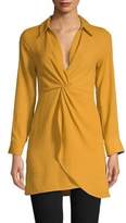 Thumbnail for your product : Topshop Twist Front Mini Dress