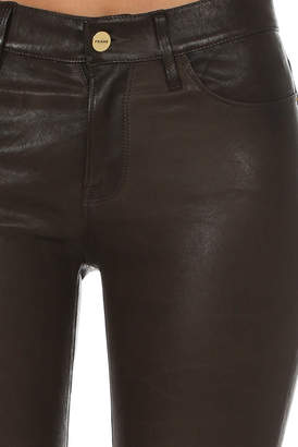 Frame Denim Le Skinny Leather Pant