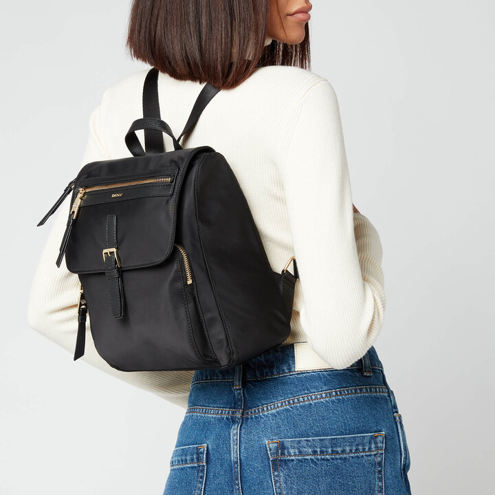 dkny nylon backpack