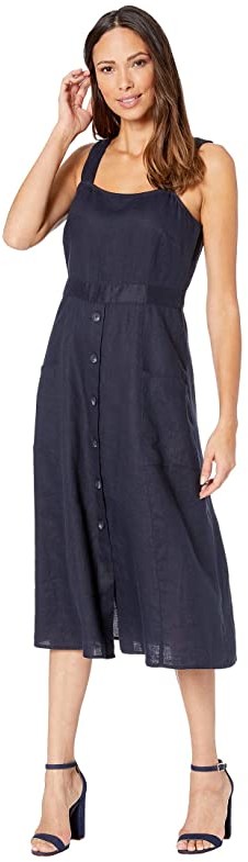 vince camuto sleeveless eyelet sundress